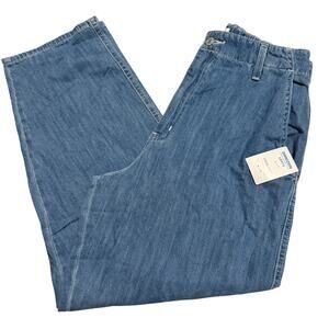 Denizen from Levi's Women's Blue High-Rise Loose Fit Taper Jeans - Size 10 - NWT